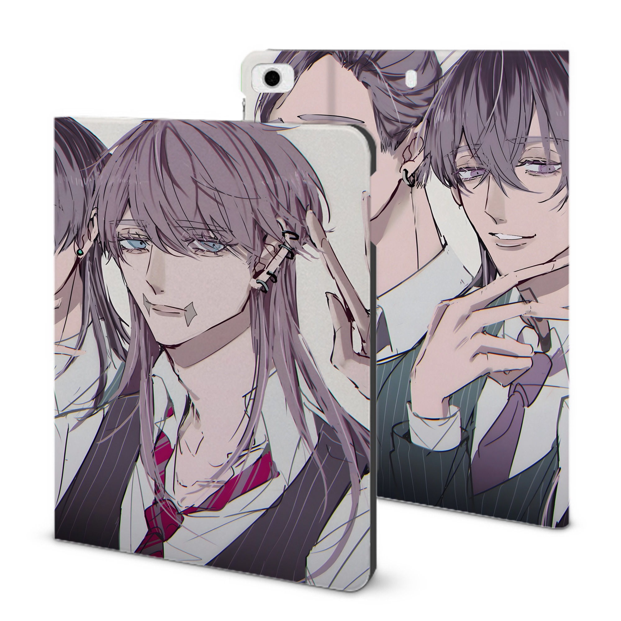 （画像用） 東京リベンジャーズ Tokyo Revengers IPad ケース ブック型 PUレザー TPU 耐衝撃 軽量 薄型 ペン収納なし 全面保護 IPad 各モデル対応